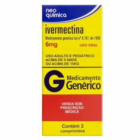 IVERMECTINA MG COMPRIMIDO 6MG x 2